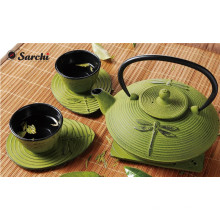 Japanese Dragonfly Cast Iron Teapot with Infuser